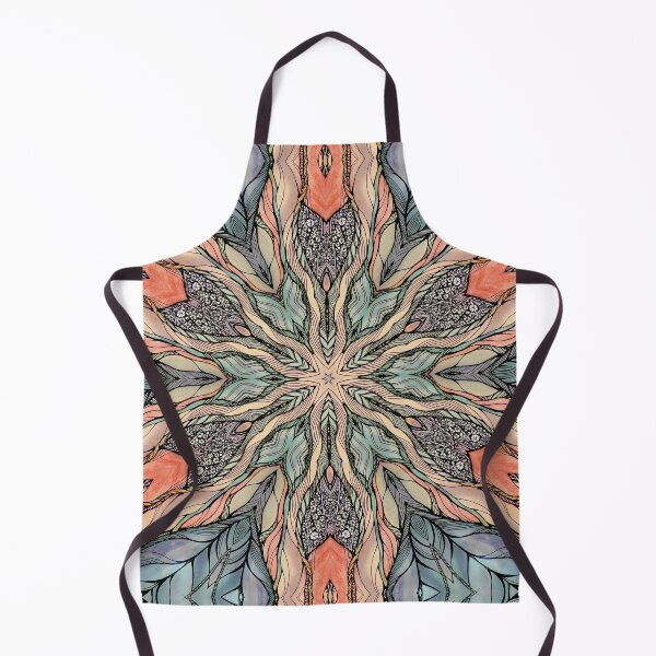 Item preview, Autumn Leaves Mandala designed and sold by MandalaFlowerArt.