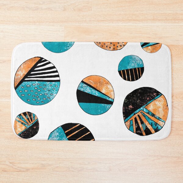 Item preview, Hand Drawn Textured Circle Design Pattern designed and sold by NancyMerkle.
