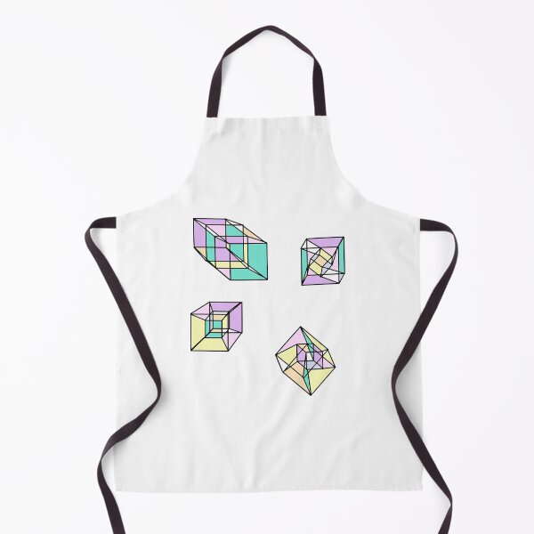Item preview, hipercube / tesseract colorfull designed and sold by haagingrid.