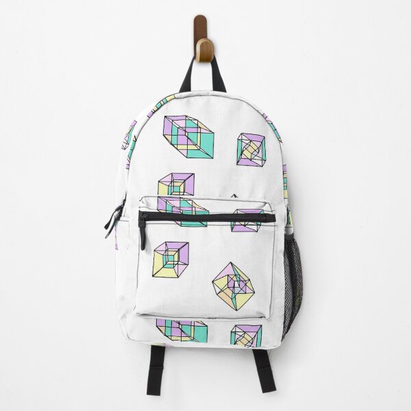 Item preview, hipercube / tesseract colorfull designed and sold by haagingrid.
