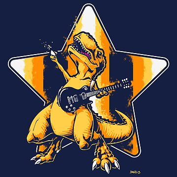 Tyrannosaurus Rocks by Obvian