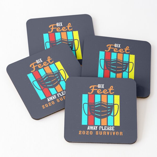 Item preview, Six Feet Away Please - 2020 Survivor designed and sold by shop4fun.