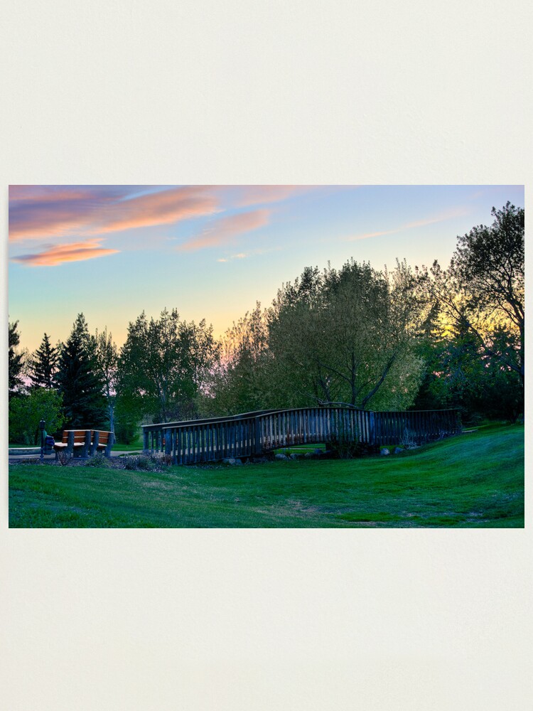 Alternate view of Lonely Bridge Photographic Print