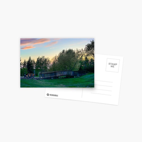 Lonely Bridge Postcard