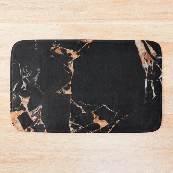 Item preview, Black and orange elegant marble texture photography designed and sold by BlankaDesigns.