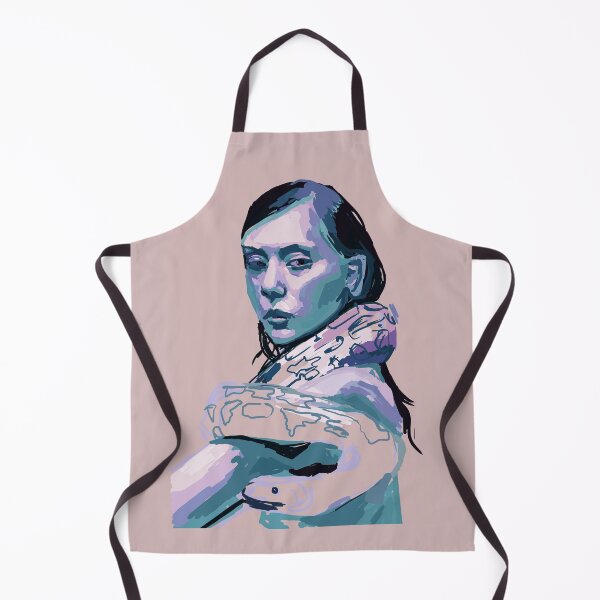 Item preview, Portrait with Snake designed and sold by Aisha Zoe Equihua.