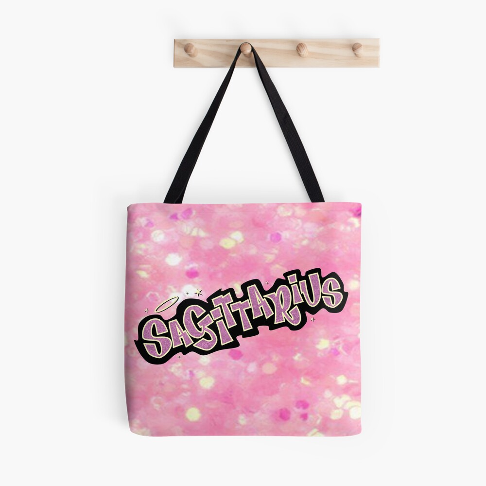 sagittarius bratz style - iconic pink glitter font logo cute y2k aesthetic  Mounted Print for Sale by sweetnsourbunny