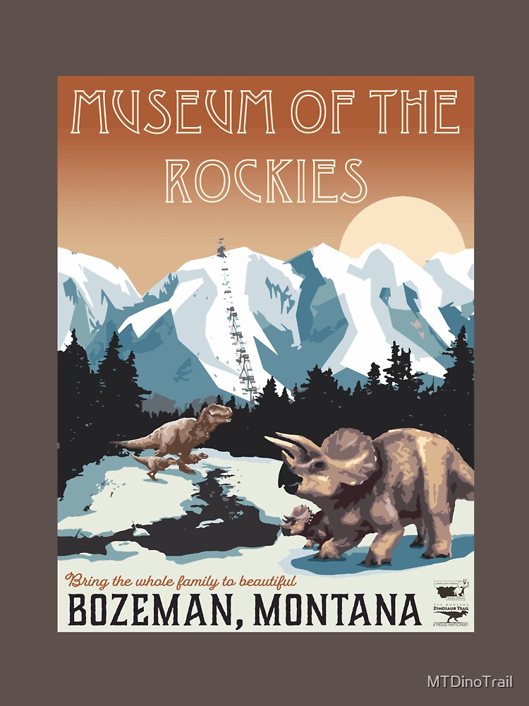 Museum of the Rockies Essential T-Shirt for Sale by MTDinoTrail