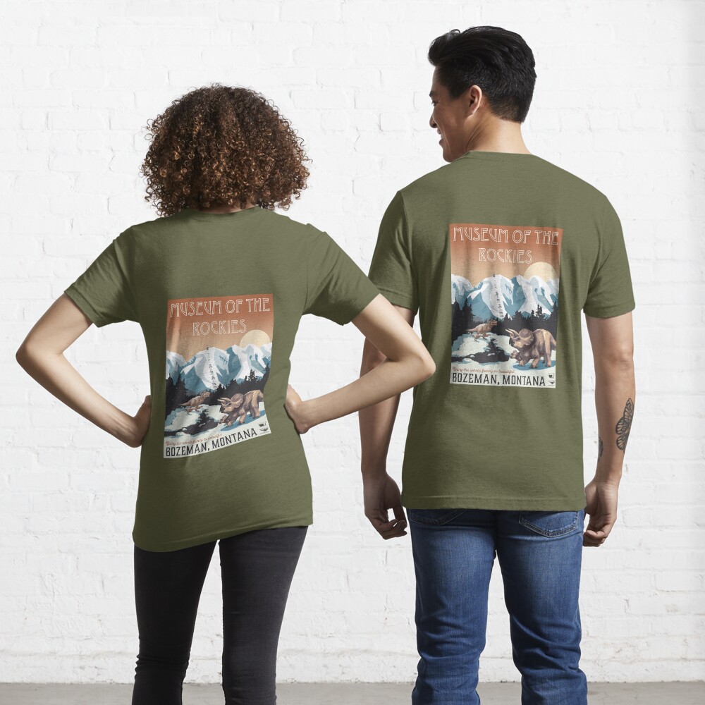 Museum of the Rockies Essential T-Shirt for Sale by MTDinoTrail