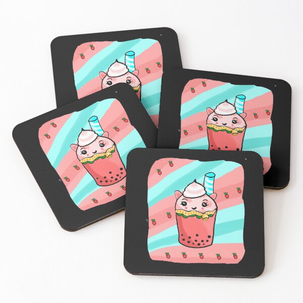 Item preview, Strawberry Cow Bubble tea designed and sold by kestrada2906.