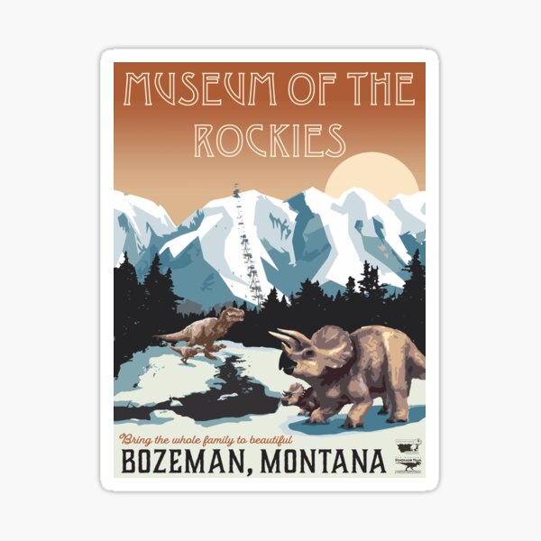 Museum of the Rockies Sticker