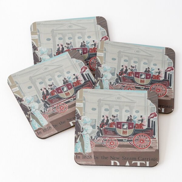 Item preview, Railway Poster Bath designed and sold by stickart-marek.