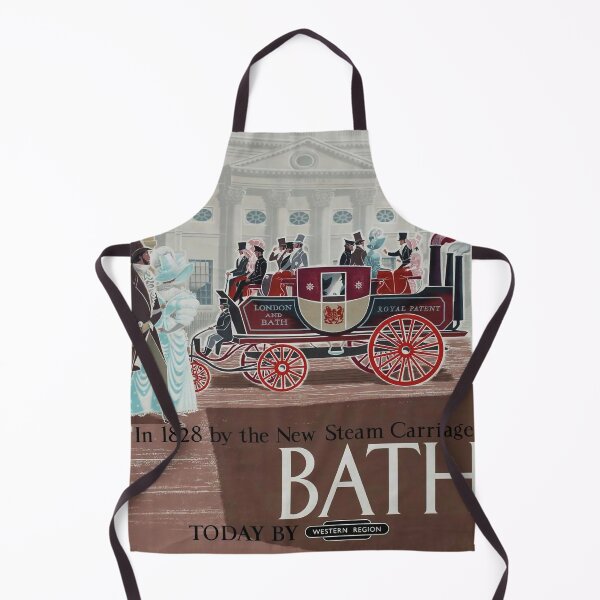 Item preview, Railway Poster Bath designed and sold by stickart-marek.