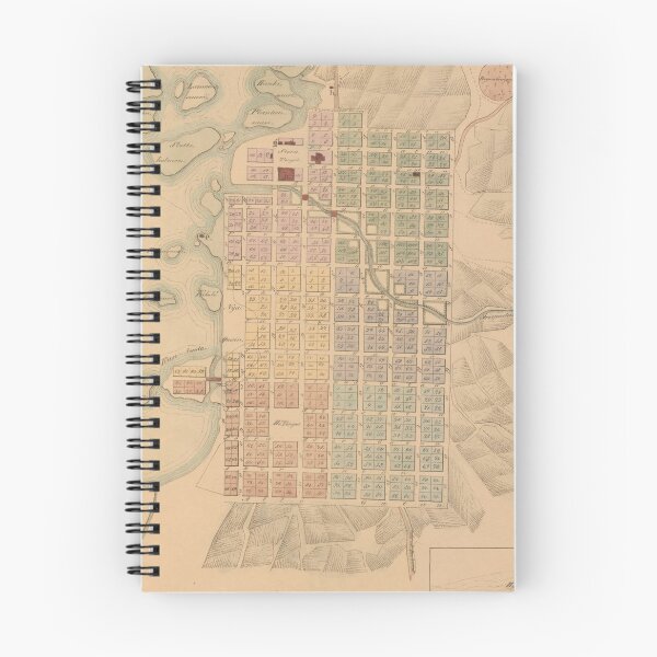 Item preview, Vintage Map of Oulu Finland (1839) designed and sold by BravuraMedia.