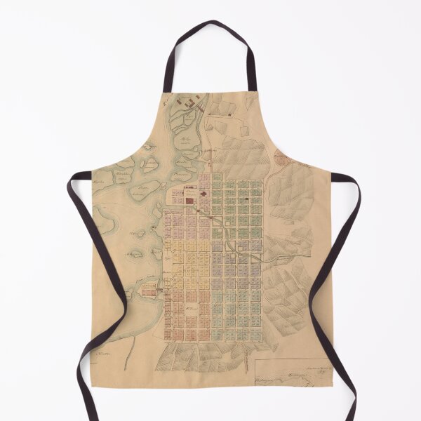 Item preview, Vintage Map of Oulu Finland (1839) designed and sold by BravuraMedia.