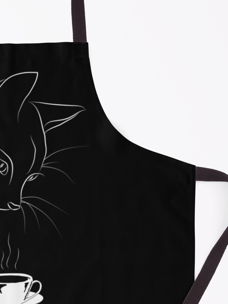 Alternate view of Coffee Cat Apron