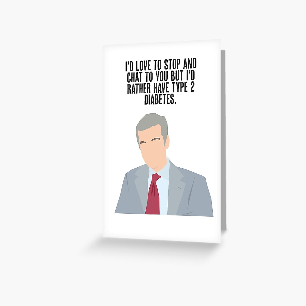 Malcolm Tucker personalised birthday card Thick of It. 5x7 inches
