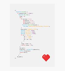 // the wedding code Photographic Print