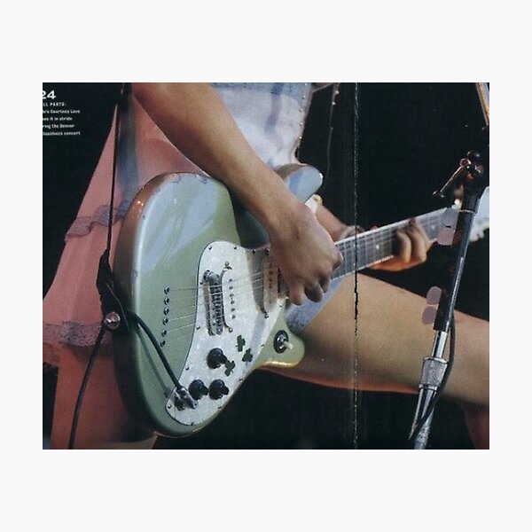 Retro Guitar shot Photographic Print