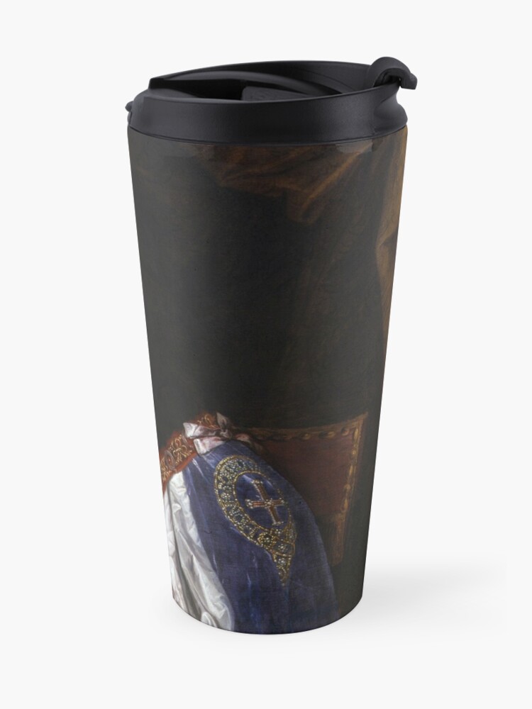 Alternate view of Charles II in Garter Robes - John Michael Wright - Circa 1660 Travel Mug