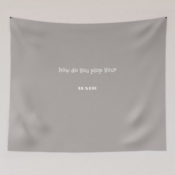 Item preview, how do you plop your hair with a t-shirt designed and sold by moustafa7155.