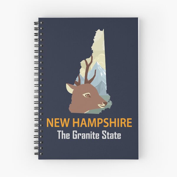 Item preview, New Hampshire - The Granite State - Bumper Sticker designed and sold by d1mology.