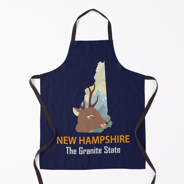 Item preview, New Hampshire - The Granite State - Bumper Sticker designed and sold by d1mology.