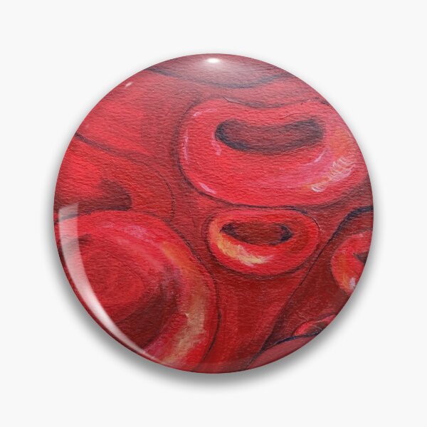 Item preview, Blood cell painting  designed and sold by AmandaRultonArt.