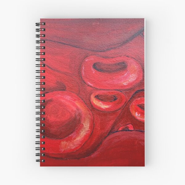 Item preview, Blood cell painting  designed and sold by AmandaRultonArt.
