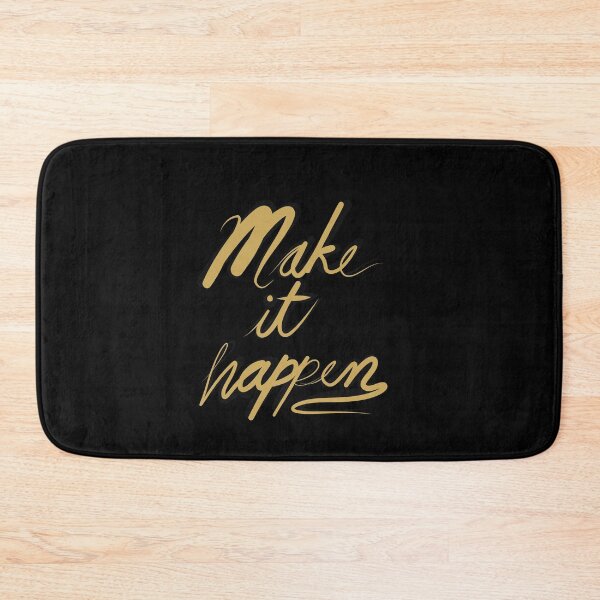 Item preview, Make it happen Calligraphy designed and sold by Grafititee.