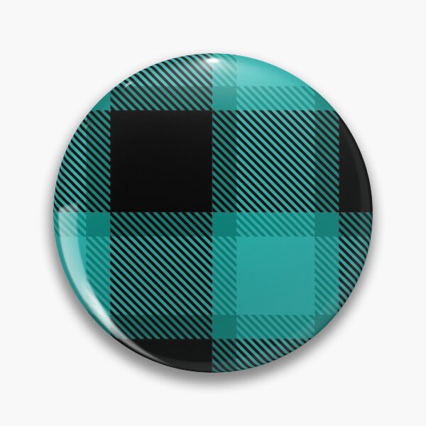 Item preview, Teal and Black Plaid Pattern designed and sold by drxgonfly.
