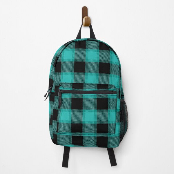 Item preview, Teal and Black Plaid Pattern designed and sold by drxgonfly.