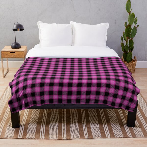 Item preview, Pink and Black Plaid Pattern designed and sold by drxgonfly.