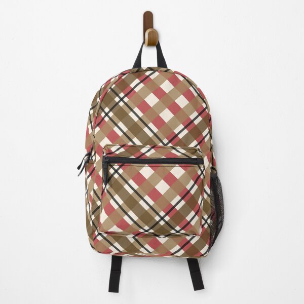 Item preview, Brown and Dark Red Line Pattern designed and sold by girlsintech101.