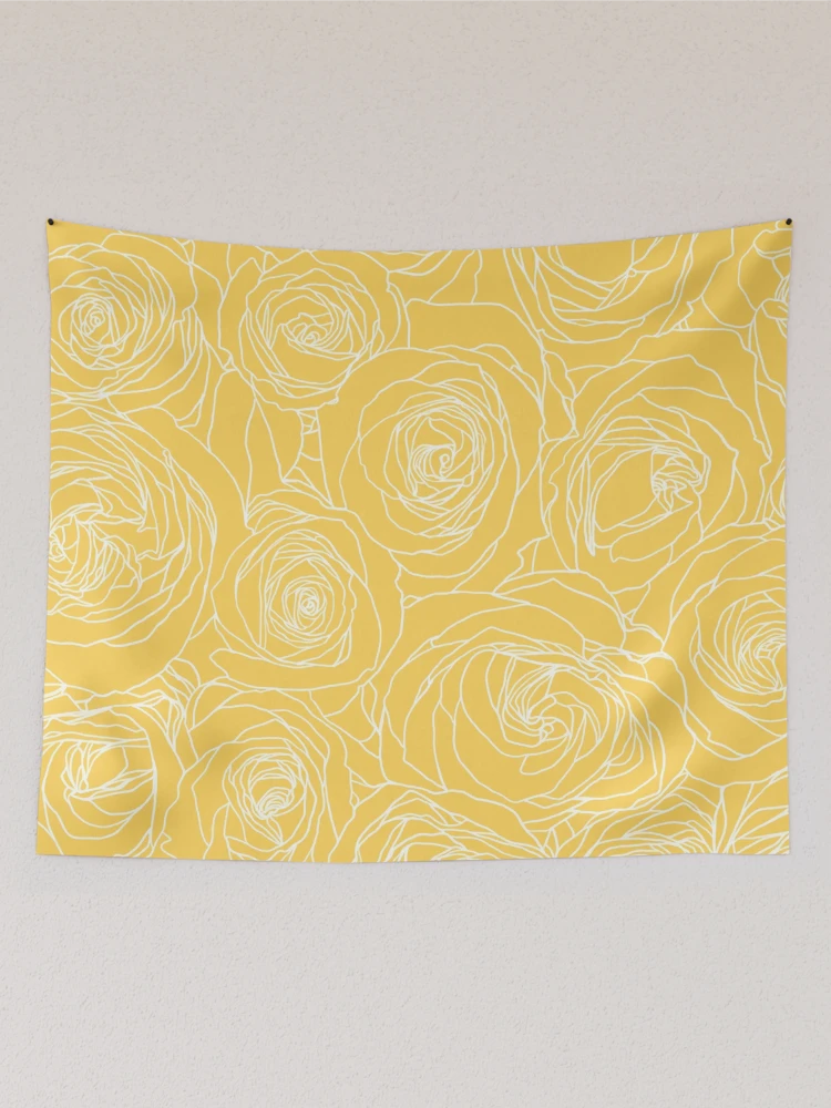 Thumbnail 2 of 3, Tapestry, Sunshine Roses designed and sold by ColorObsession.