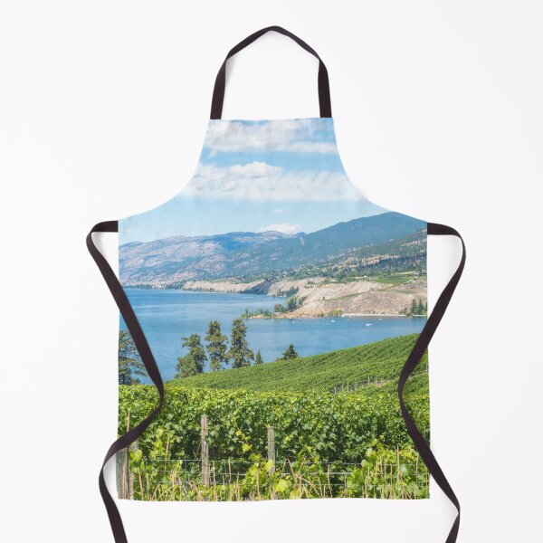 Item preview, Summer View of Vineyards and Okanagan Lake designed and sold by Amy Mitchell.