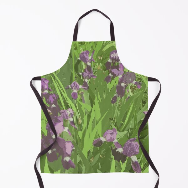 Item preview, Purple irises digitally painted designed and sold by djrunnels.