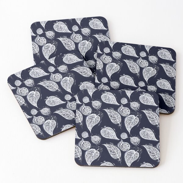 Item preview, Winter leaf designed and sold by MandalaFlowerArt.