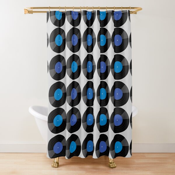 Ultimate Vinyl Record Collection Shower Curtain for Sale by