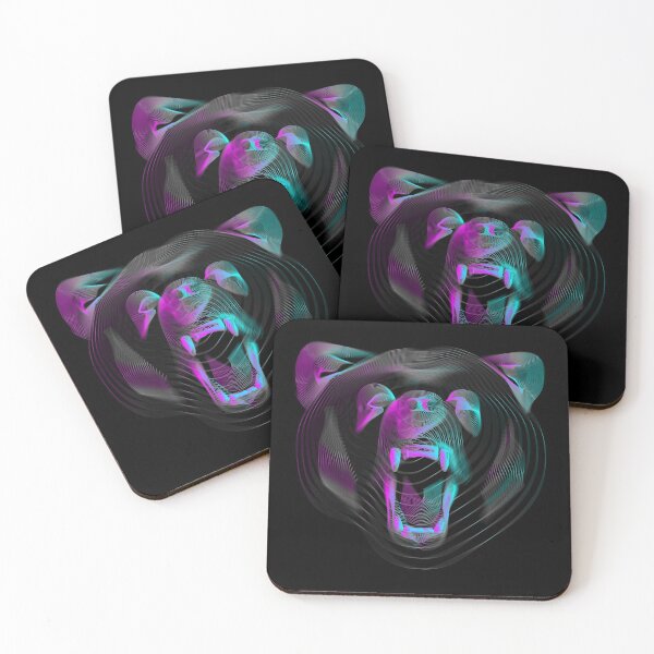 Item preview, line vector bear designed and sold by raymondo20.
