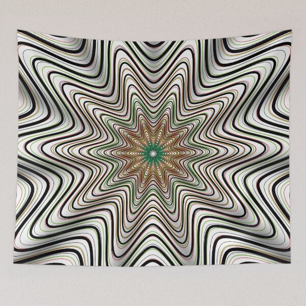 Item preview, Spearmint Swirl Shadow Illusion designed and sold by imaginachine.