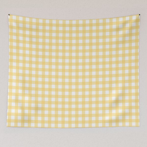 Item preview, Sunshine Yellow Gingham designed and sold by ColorObsession.