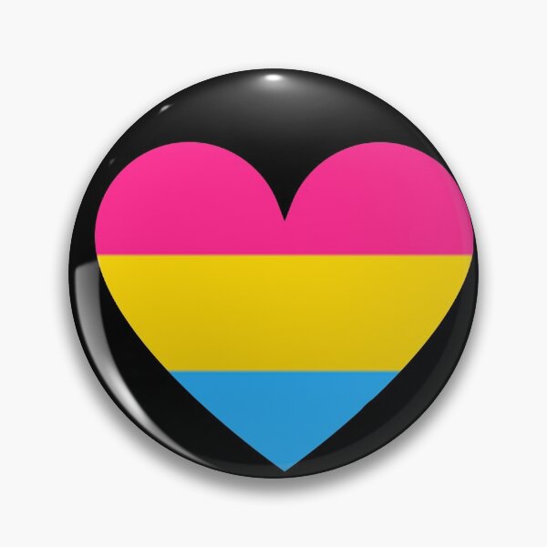 Item preview, Pride Flag Hearts - Pansexual designed and sold by thesassypanda.