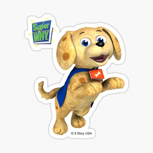Super WHY! Woofster Sticker