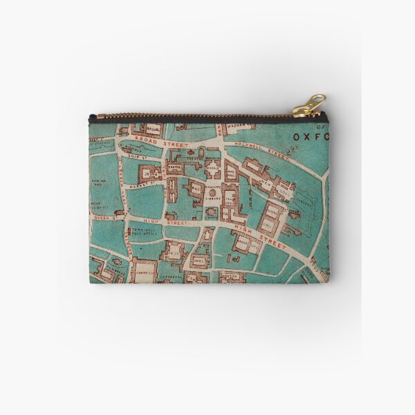 Item preview, Vintage Map of Oxford England (1860) designed and sold by BravuraMedia.