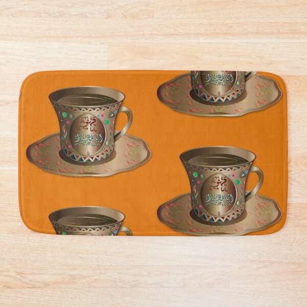 Item preview, Coffee Golden cup with Arabic litters ( Ana Mazbot ) designed and sold by Nobiya.