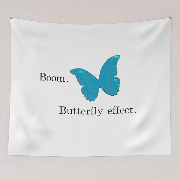 Item preview, Butterfly Effect (Blue) designed and sold by NatalieWending.