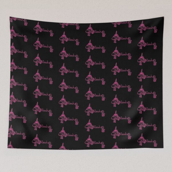 Item preview, Leah Pink Unicorn Personalized Girl Name designed and sold by JaneApril.