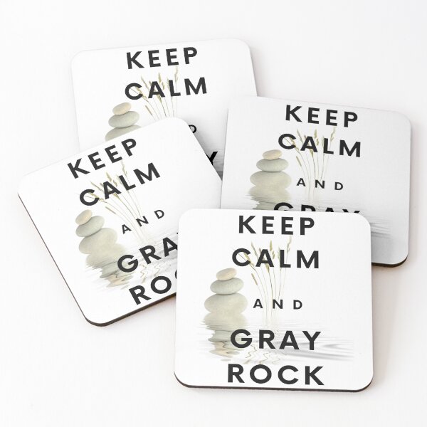 Item preview, Keep calm and gray rock designed and sold by 2enmasKarados.