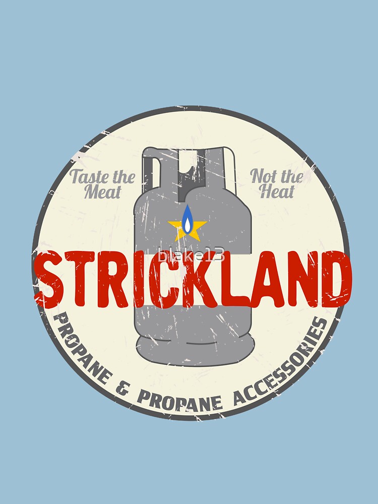 hank hill strickland propane shirt